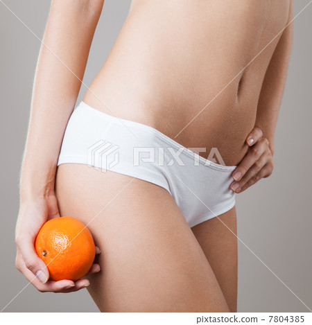 Perfect Slim Woman Body. Diet Concept 7804385