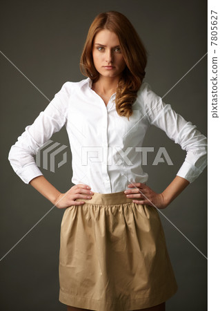 Portrait of young female Portrait of young female 7805627