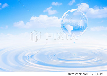 Earth Eco Image Blue Sky and Water Earth 7806490