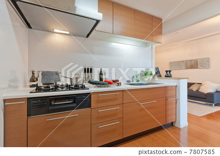 Kitchen of a new house Kitchen of a new house 7807585