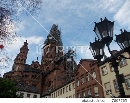 漫步在德國的街道（美因茨大教堂） 7807765