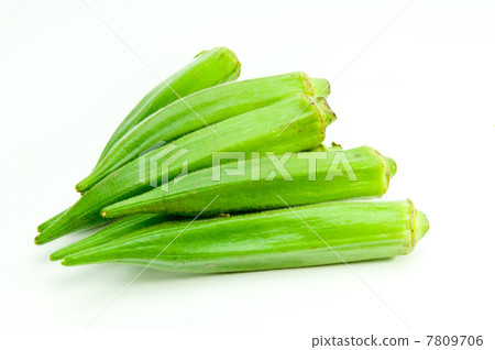 新鮮的秋葵 7809706
