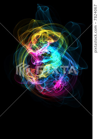 abstract colorful smoke - Stock Illustration [7824067] - PIXTA