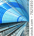 Urban architecture, metro - tube tunnel 7825850