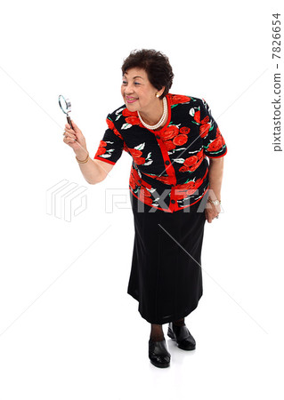 Portrait of senior woman 7826654