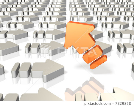 3D rendered image depicting retrograde 7829858