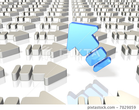 3D rendered image depicting retrograde 7829859