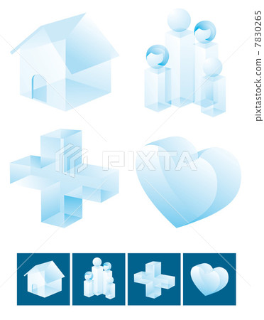 Icon set / Family values 7830265