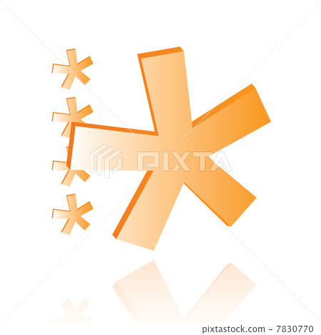 Asterisk quality shiny icon 7830770