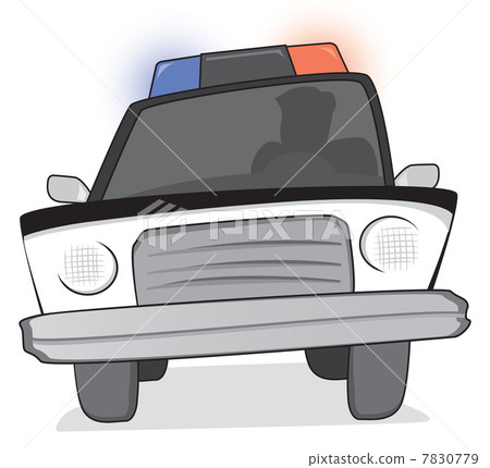 Police patrol at a chase Police patrol at a chase 7830779