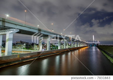 Creek harp bridge 7831663