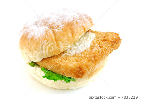 Delicious fish fried sandwich Delicious fish fried sandwich 7835229