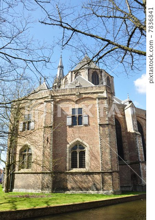 Market Square New Church Delft Market Square New Church Delft 7836841