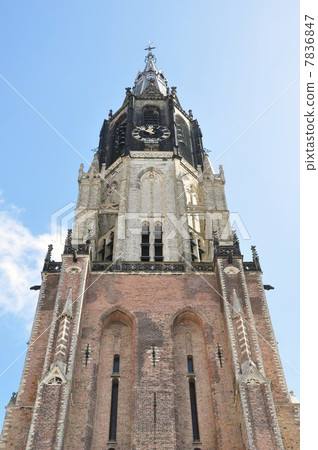 Market Square New Church Delft 7836847