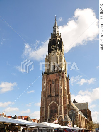 Market Square New Church Delft 7836848