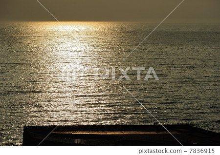 Evening sea 7836915
