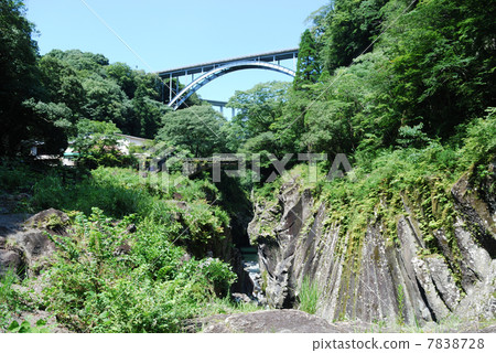 Takachiho Ohashi and Kamihashi at Takachiho Gorges 7838728