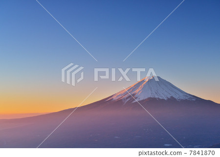 Mt. Fuji at dawn 7841870