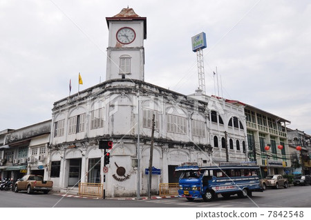 Professional tape clock tower 7842548