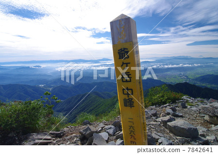 從Gaiga山（Omachi市區方向）觀察 7842641