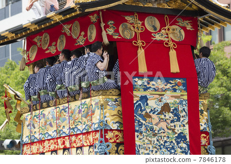 Gion Festival Yamaboko cruise Iwadeyama 7846178