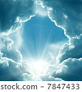 dark sky with sun 7847433