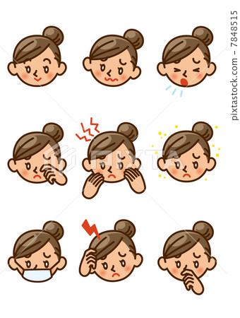 Female hay fever Female hay fever 7848515