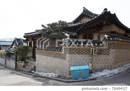 韓國首爾北村花屋村 7849437