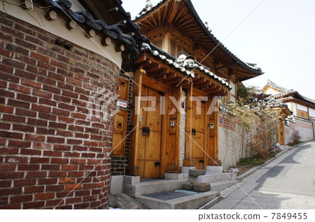 韓國首爾北村花屋村 韓國首爾北村花屋村 7849455