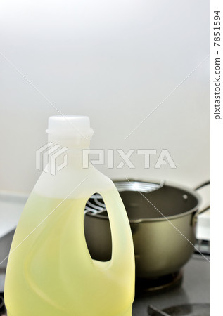 油和天婦羅火鍋 7851594