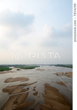 河的沙洲 河的沙洲 7854299