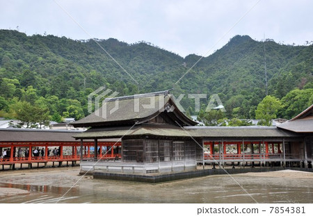 嚴島神社退潮 嚴島神社退潮 7854381