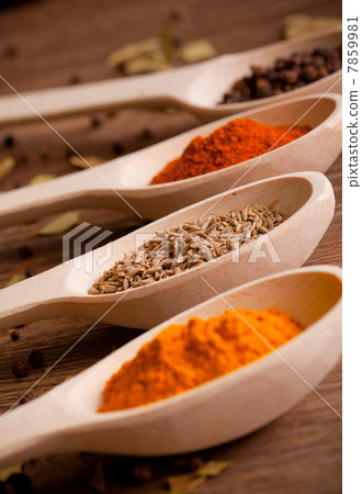Various spices 7859981
