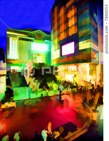 Shinjuku at evening 7860053