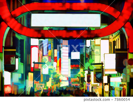 Kabukicho at evening 7860054
