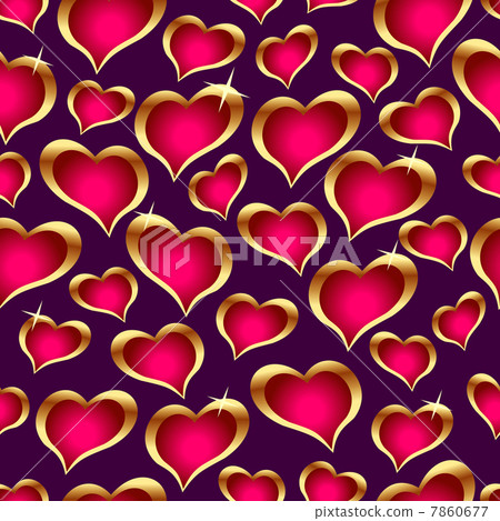 Hearts pattern 7860677