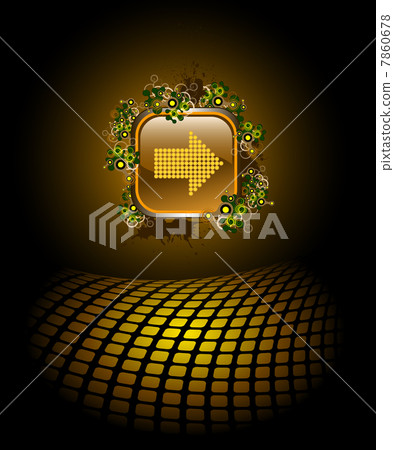 Arrow on the modern background 7860678