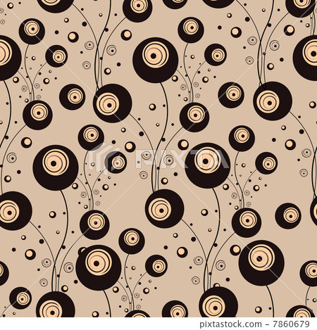 Abstract seamless flowers 7860679