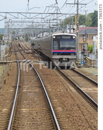 Keisei 3 series passing each other Keisei 3 series passing each other 7863373