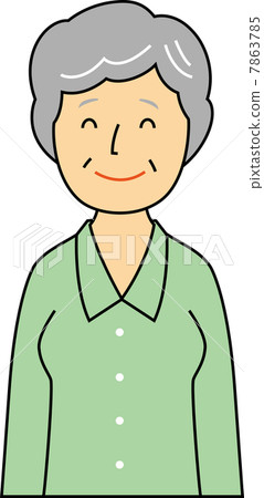 她80年代的微笑女人 7863785