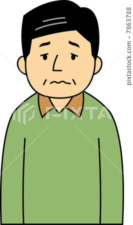 Men in their 60s who fell down with their eyes flat Men in their 60s who fell down with their eyes flat 7863788
