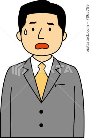 A salaried man in his forties troubled sweating 7863789