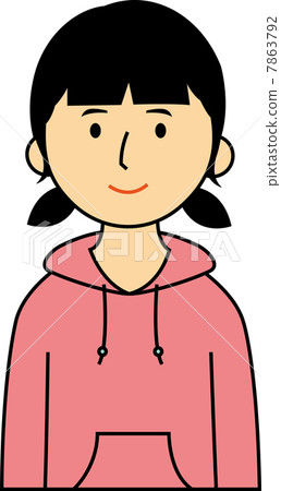 笑臉小學女孩 笑臉小學女孩 7863792