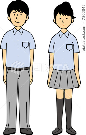 Two teenage high school students Two teenage high school students 7863845
