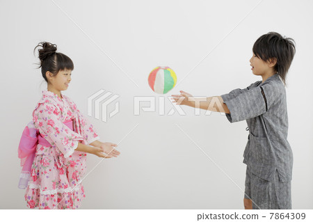 浴衣兄弟妹妹 7864309