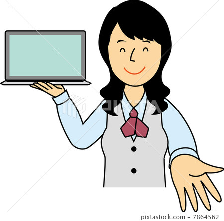 Ol Described In Notebook Pc Stock Illustration 7864562 Pixta