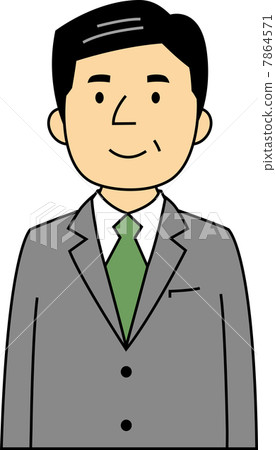 A smiling 50's office worker 7864571