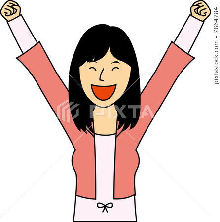 20歲的女大學生很高興 7864784