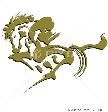 Horse 08 (horse character illustration) 7866019