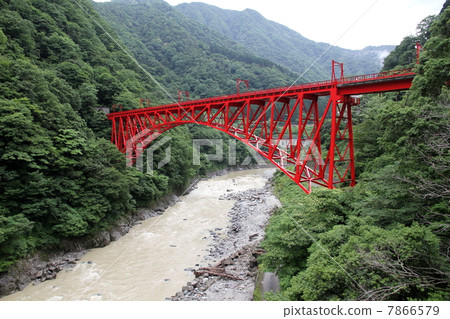 Kurobe Valley Railway Shin Yamabe Bridge 7866579